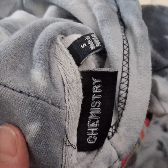 Chemistry Gray and Black Graphic Hoodie - Picture 4 of 4